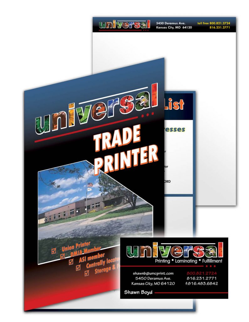 Universal Trade Printer Design Branded